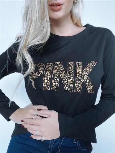 Remera Pink ML