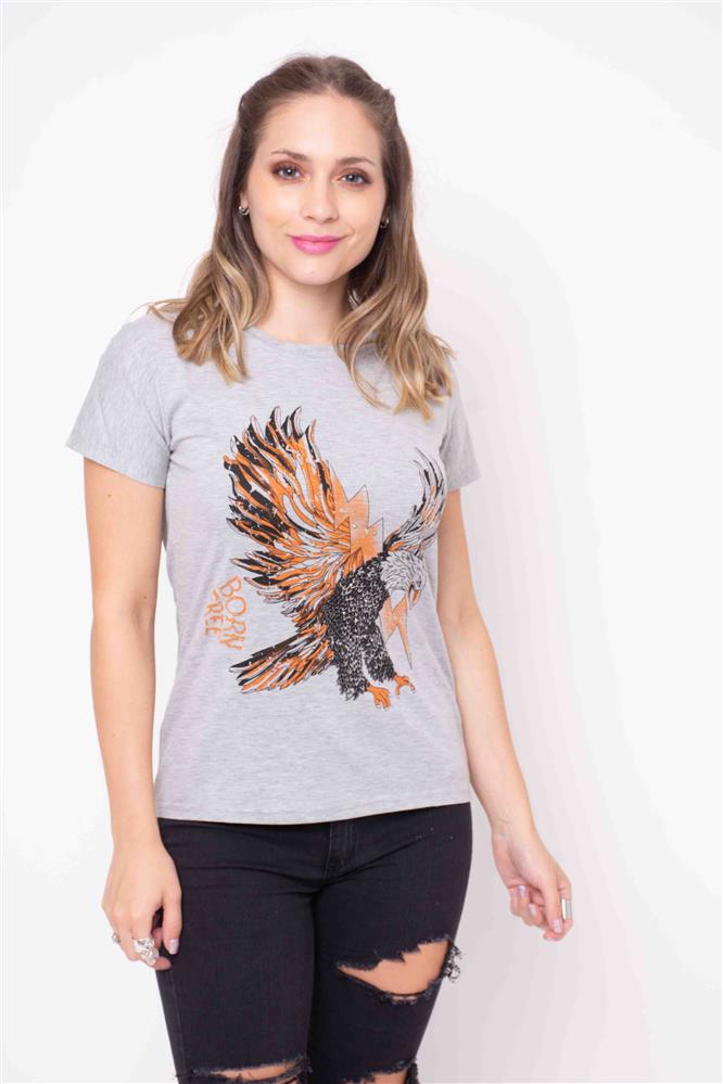 Remera Condor con Apliques
